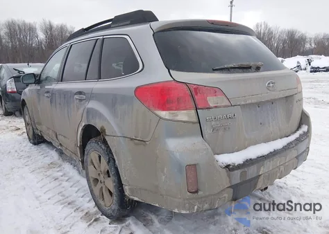 2011 Subaru Outback 2.5I Premium из США, поврежденный, VIN 4S4BRBCC8B3393369